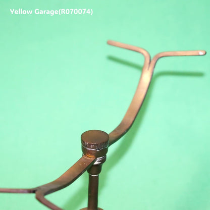 【真鍮製】アンティーク シューズディスプレイスタンド（高さ調整機構付き）