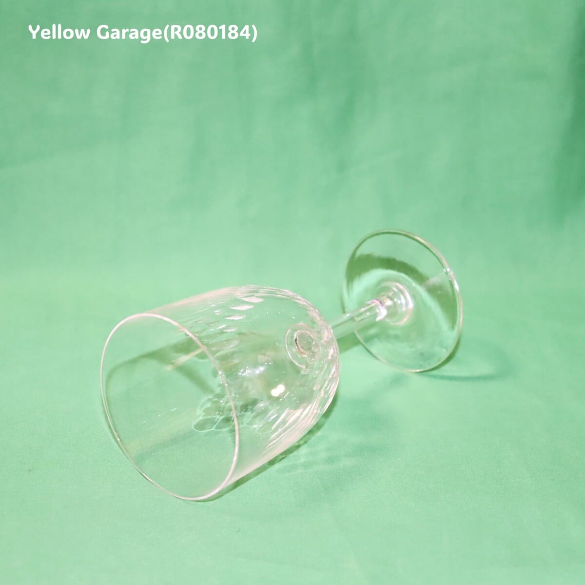 1936年以前に製造されたと考えられるオールド・バカラのウォーターグラス＿口左下