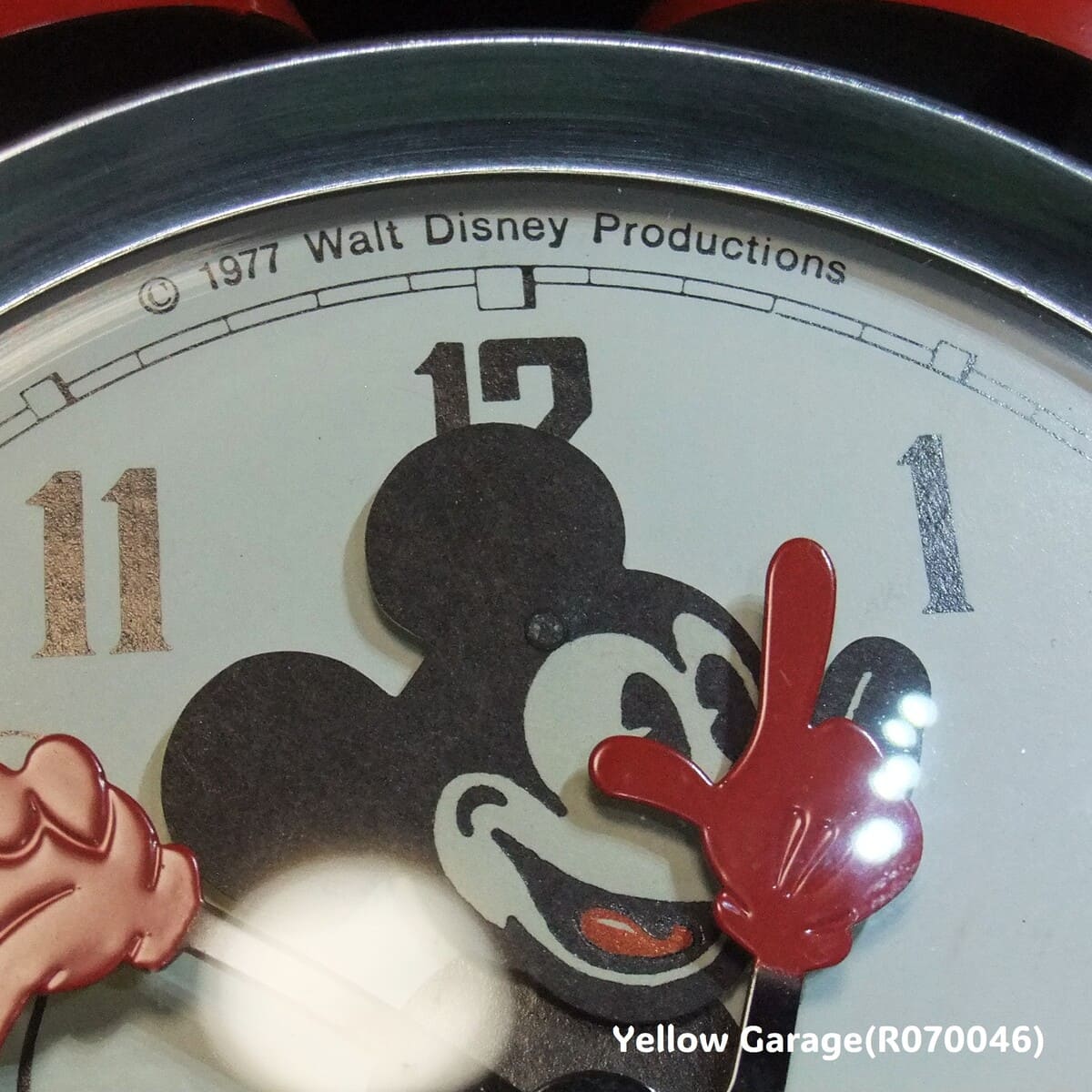 1977年製 フランス・Bayard社製 ミッキー・アラームクロック（手巻き式）