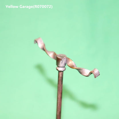 【真鍮製】アンティーク アクセサリースタンド（ツイストバータイプ）