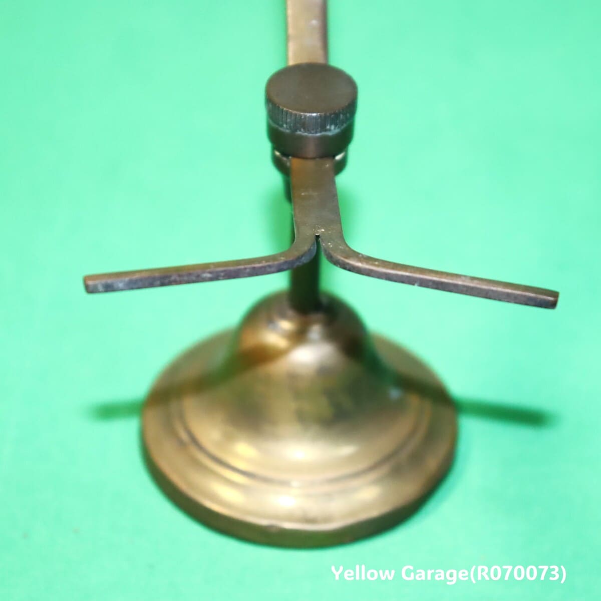 【真鍮製】アンティーク シューズディスプレイスタンド（ハイアングルタイプ）