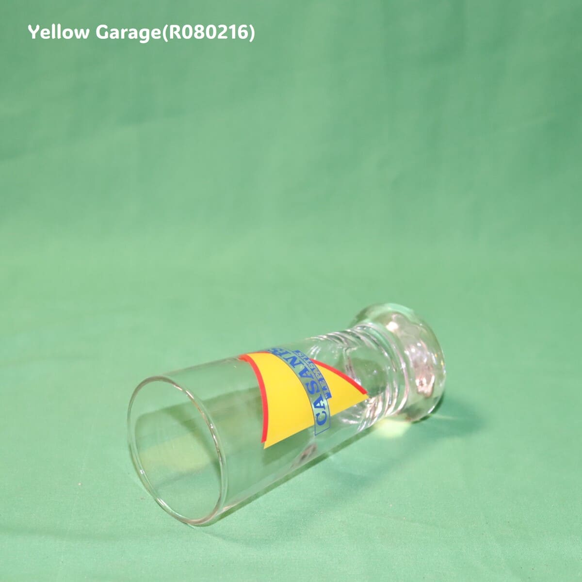 フランスの老舗パスティス（アニス酒）ブランドCASANIS（カサニス）／LE PASTIS のアンティーク・トールグラス5客セット＿左下