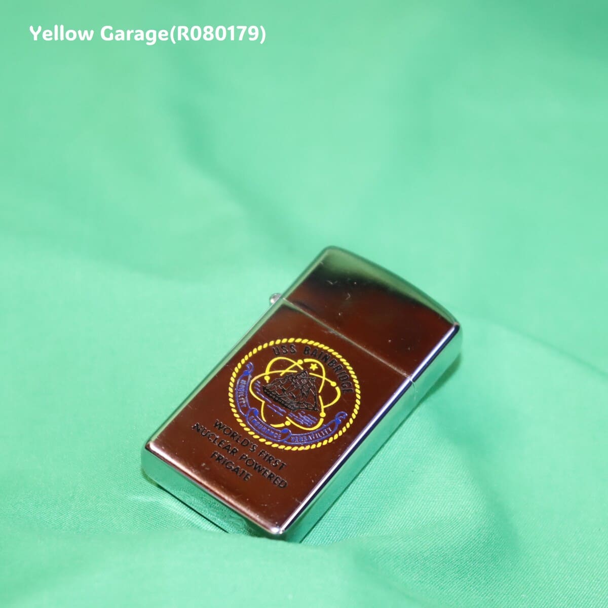 ZIPPO 社製1967年製スリムタイプ・オイルライター＿本体右上