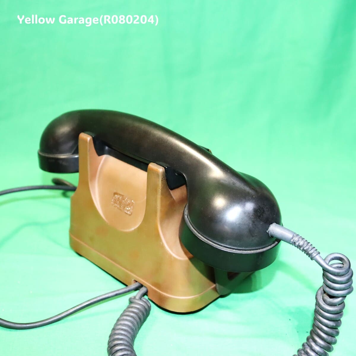 1950年代のベルギー製RTT（ベルギー国営電話会社）仕様のクラシカルなダイヤル式電話機＿右上