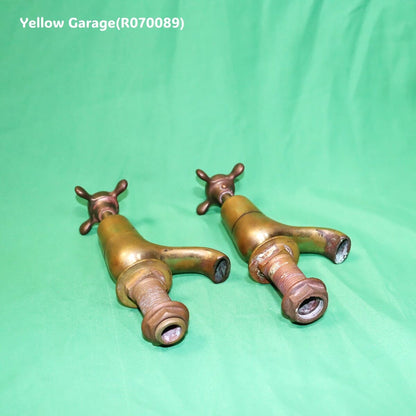 FROY LONDON 真鍮製 アンティーク蛇口セット（HOT & COLD）