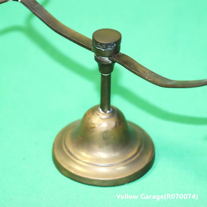 【真鍮製】アンティーク シューズディスプレイスタンド（高さ調整機構付き）