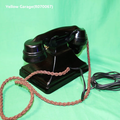 【英国製】GPO製 ベークライト ダイヤル式黒電話 1955年モデル