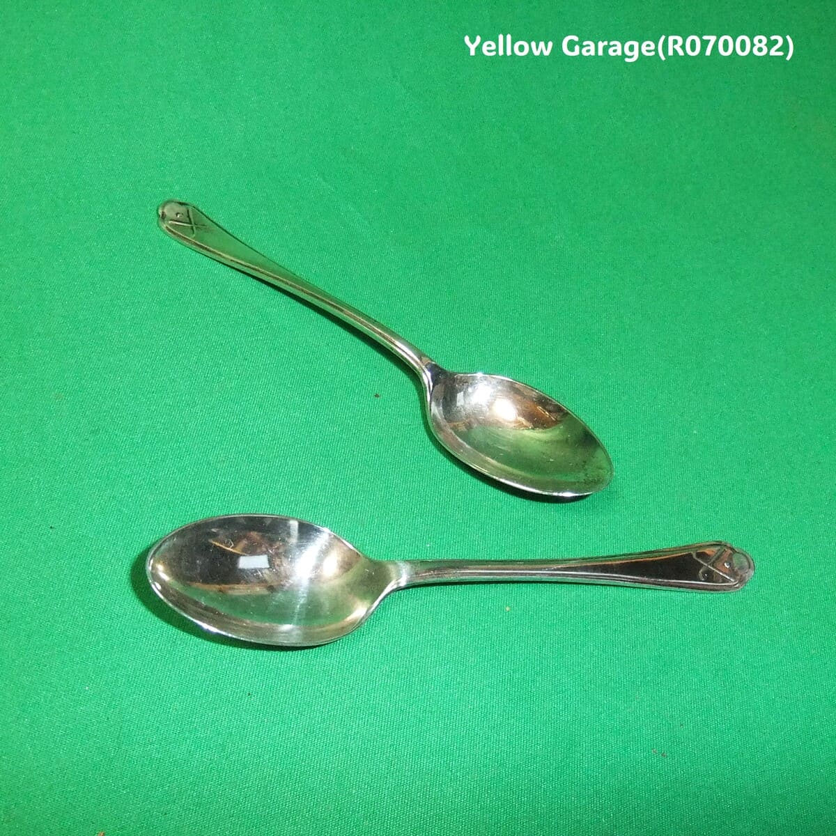 W&H 英国純銀製アンティークティースプーン6本セット（専用ケース付）