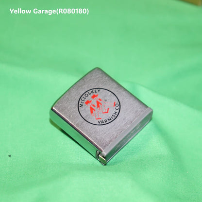 ZIPPO が製造したヴィンテージのメジャー（巻尺）＿本体左上