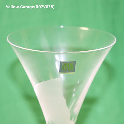 CRYSTAL HOYA フロストリーフ シャンパングラス ペア