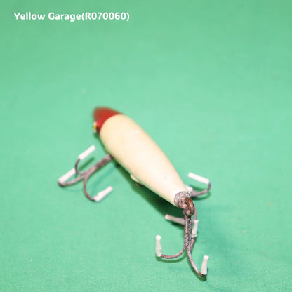 Pflueger（フルーガー） ヴィンテージ木製ルアー Red Head White Body 4950