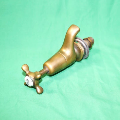 アンティーク真鍮製「COLD」蛇口