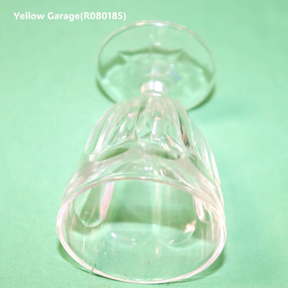 フランスの老舗ガラスメーカー「リュミナルク」によるクラシカルなデザインのワイングラス6客セット_口下アップ