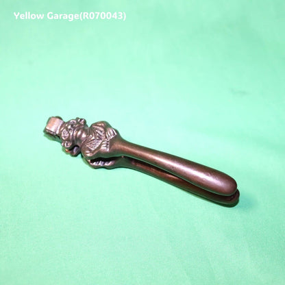 アンティーク鉄製ナッツクラッカー／人物モチーフ（王様または道化師デザイン）