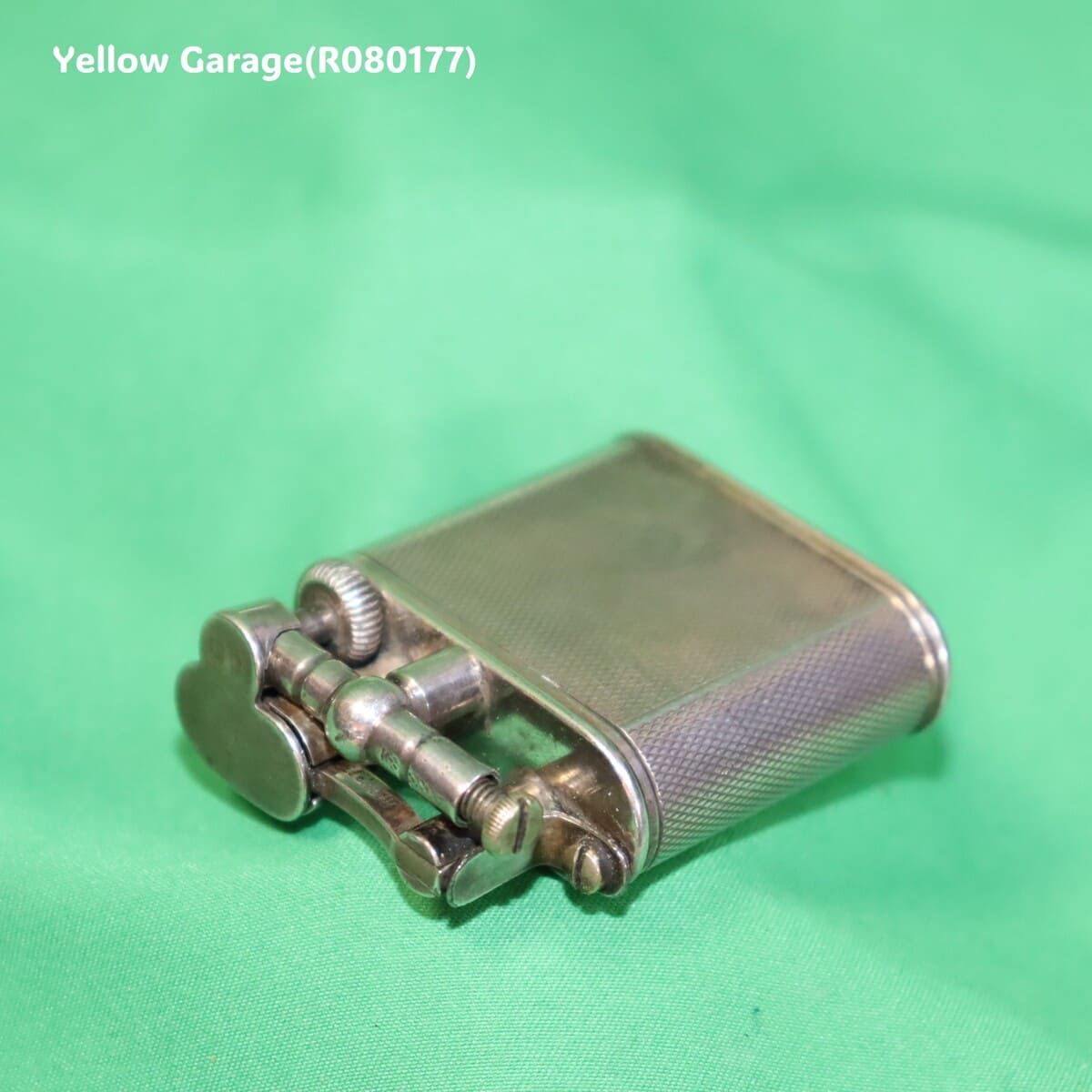 英国 Dunhill による「Dunhill Sport」オイルライター＿頭左下