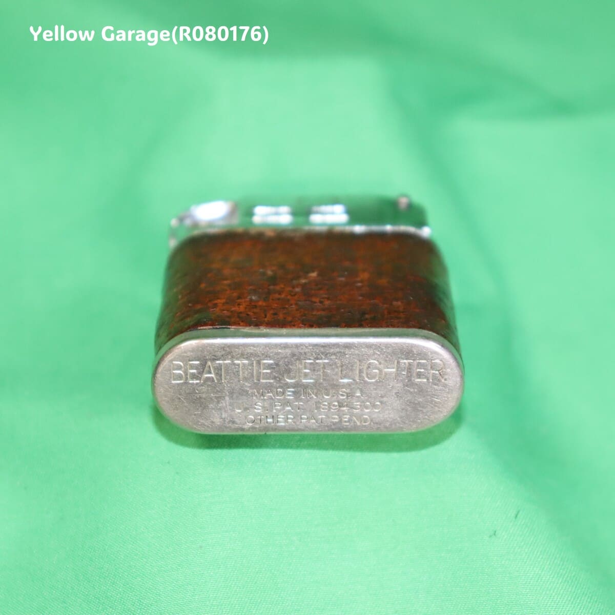 アメリカ製のヴィンテージ・オイルライター「BEATTIE JET LIGHTER＿底
