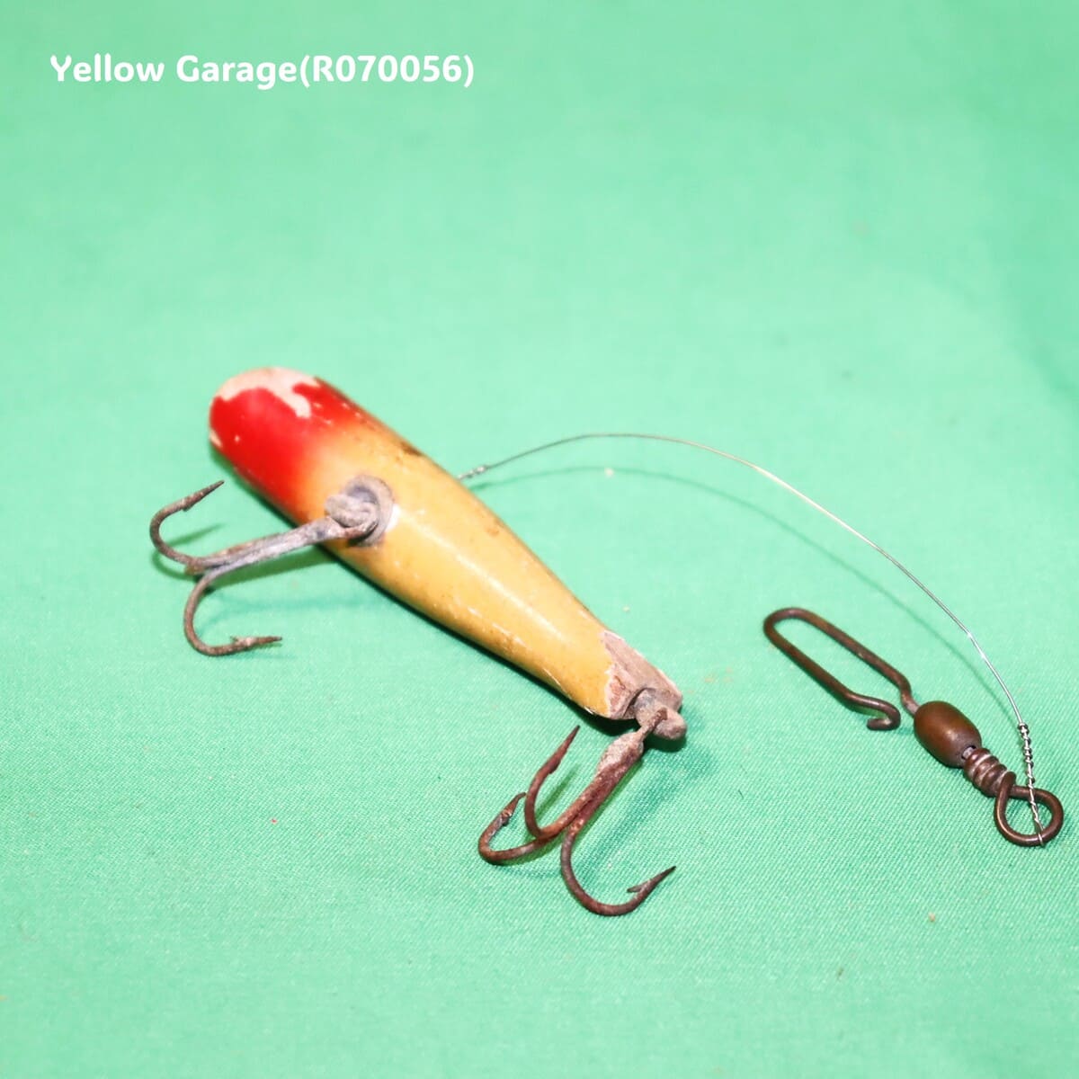 ヴィンテージ フロリダ ウッドポッパー（赤頭×黄ボディ）