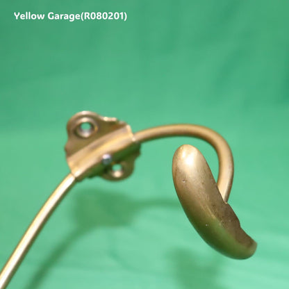 19世紀末から20世紀初頭のフランスで製造されたアンティークの壁付けフック＿コート部正面アップ