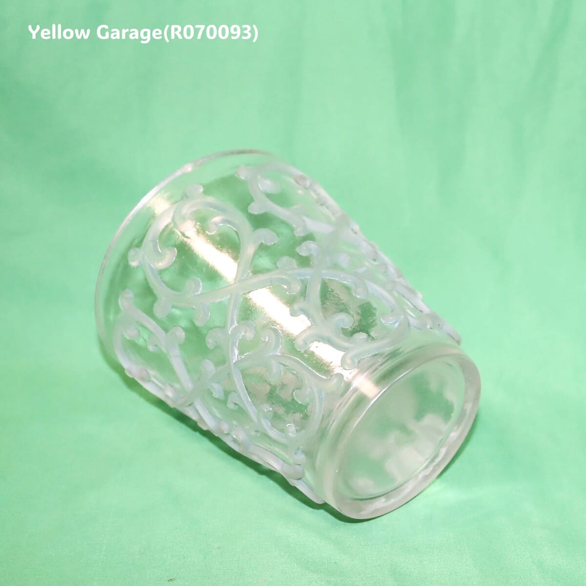 ルネ・ラリック フランス製アール・デコ装飾グラス 「サーモン ラヴェ・レザン/Sarments」（R.LALIQUE FRANCE刻印）