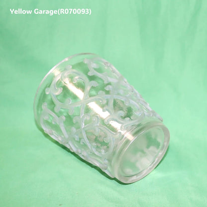 ルネ・ラリック フランス製アール・デコ装飾グラス 「サーモン ラヴェ・レザン/Sarments」（R.LALIQUE FRANCE刻印）