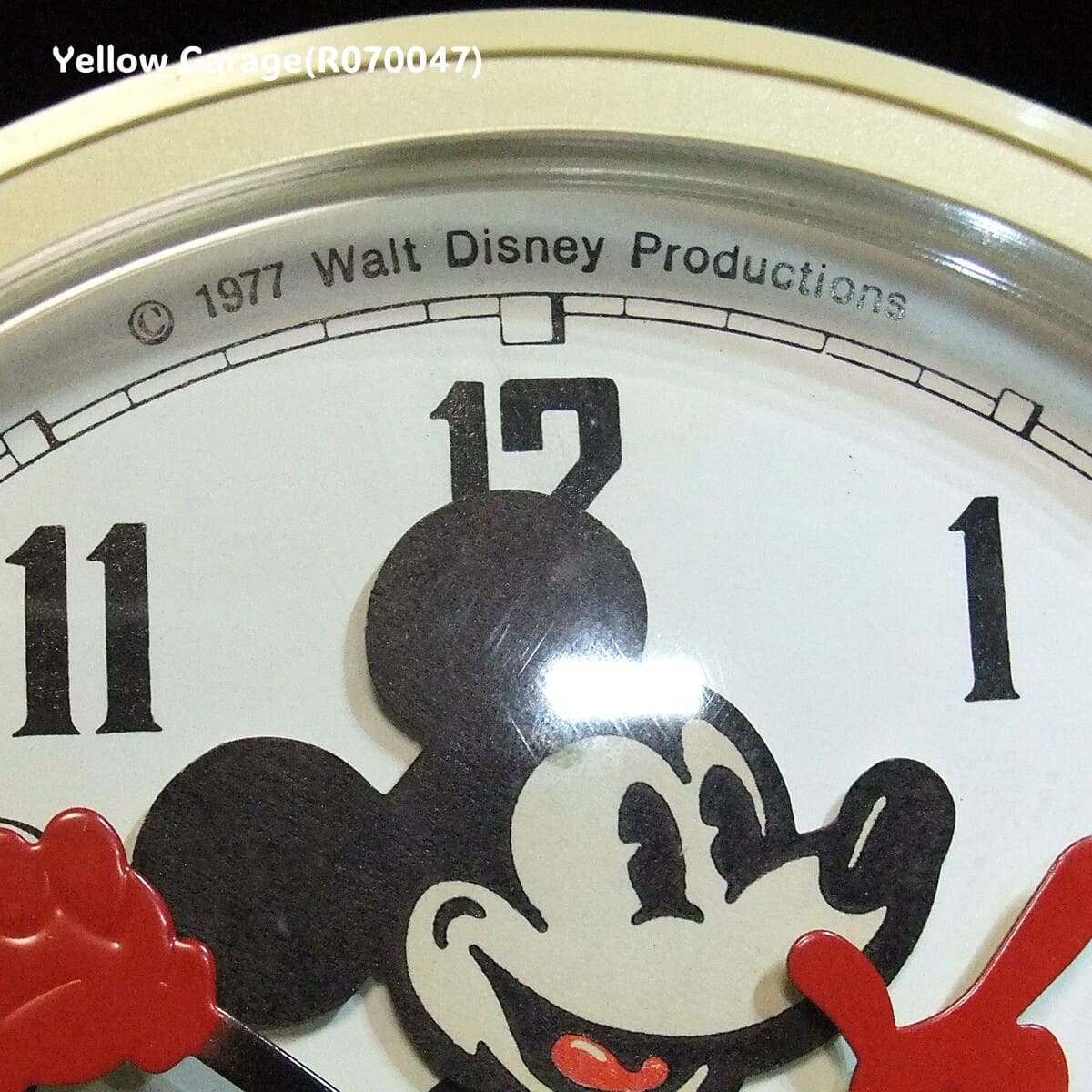 1977年製 フランス Bayard社製 ミッキー・アラームクロック（手巻き式・正規ライセンス）