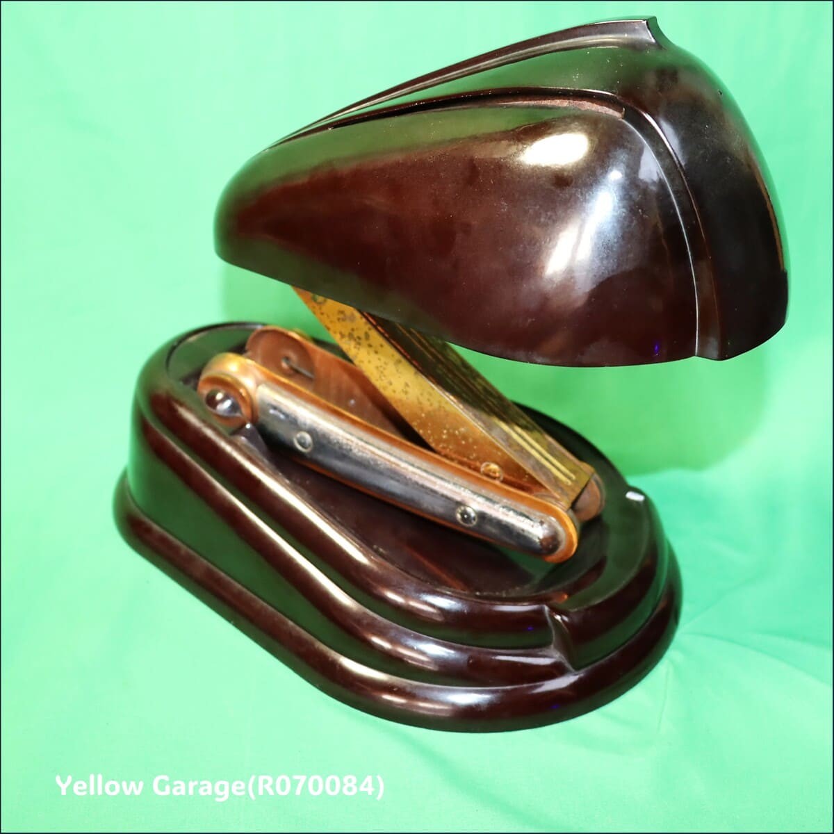 【JUMO製】アール・デコ調 クレーン構造アーム付きヴィンテージデスクランプ（フランス製）