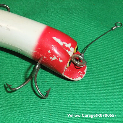 Pachner & Koehler（P&K）Bright Eyes ウッドルアー／赤白ツートン【ヴィンテージ】