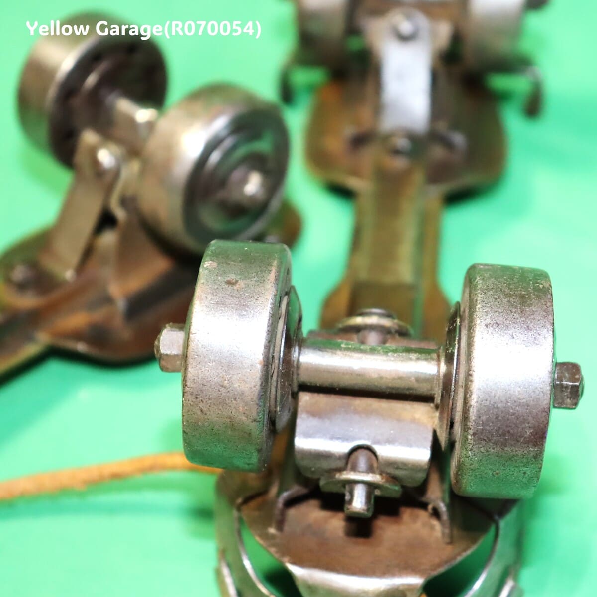 アンティーク 調整式ローラースケート No.130／Union Hardware Co.製（アメリカ 20世紀前半）＿裏ローラ