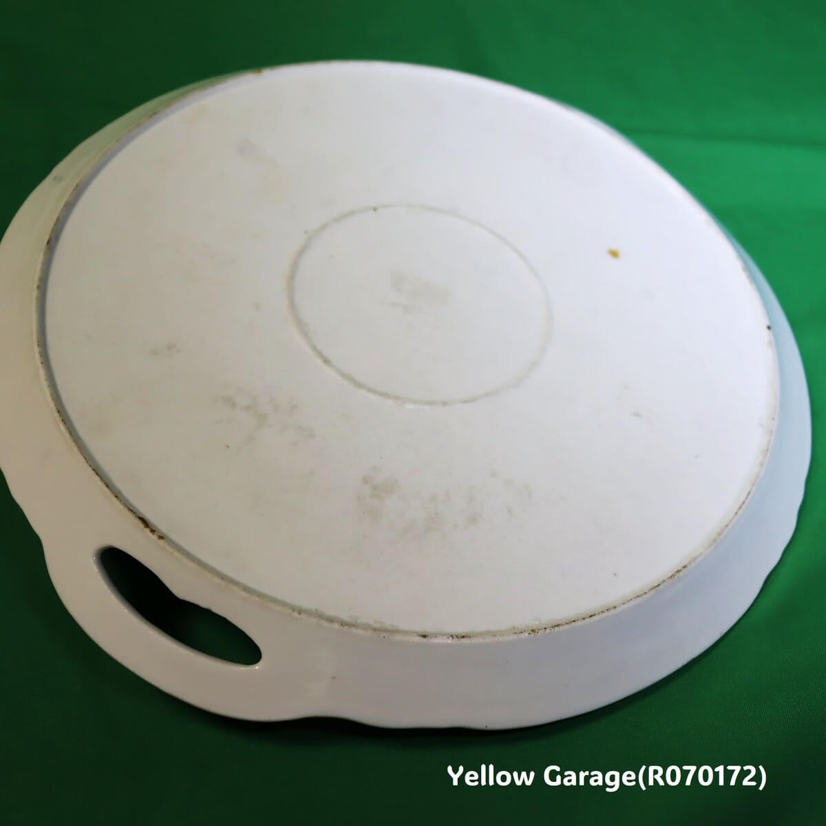 小振りなサイズが特徴のアンティーク・ティーセット＿トレイ裏