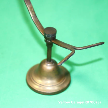 【真鍮製】アンティーク シューズディスプレイスタンド（ハイアングルタイプ）