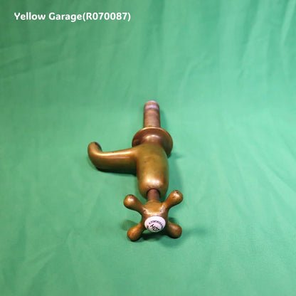 H.PONTIFEX & SONS LTD 真鍮製 アンティーク蛇口（HOT表記／セラミックトップ）