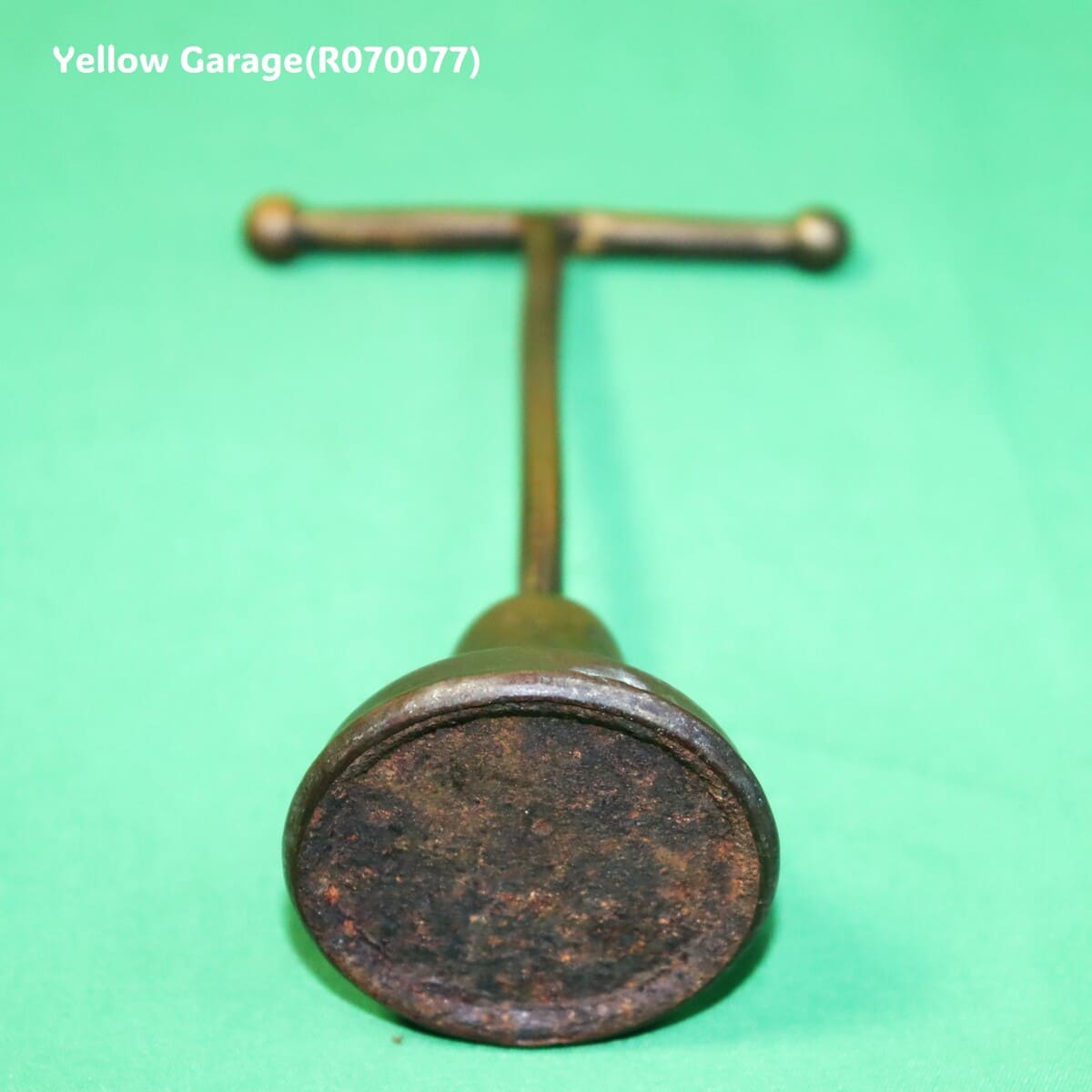 アンティーク 真鍮製アクセサリースタンド（縞模様デザイン）