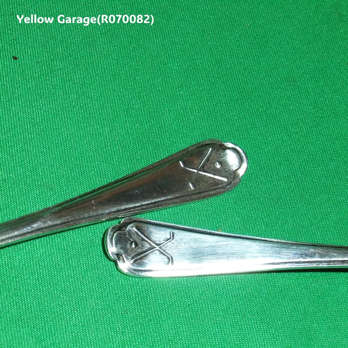 W&H 英国純銀製アンティークティースプーン6本セット（専用ケース付）