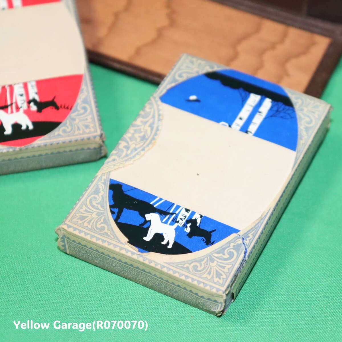 ヴィンテージ ブリッジゲーム フルセット（英国製・スコアカード＆鉛筆付）