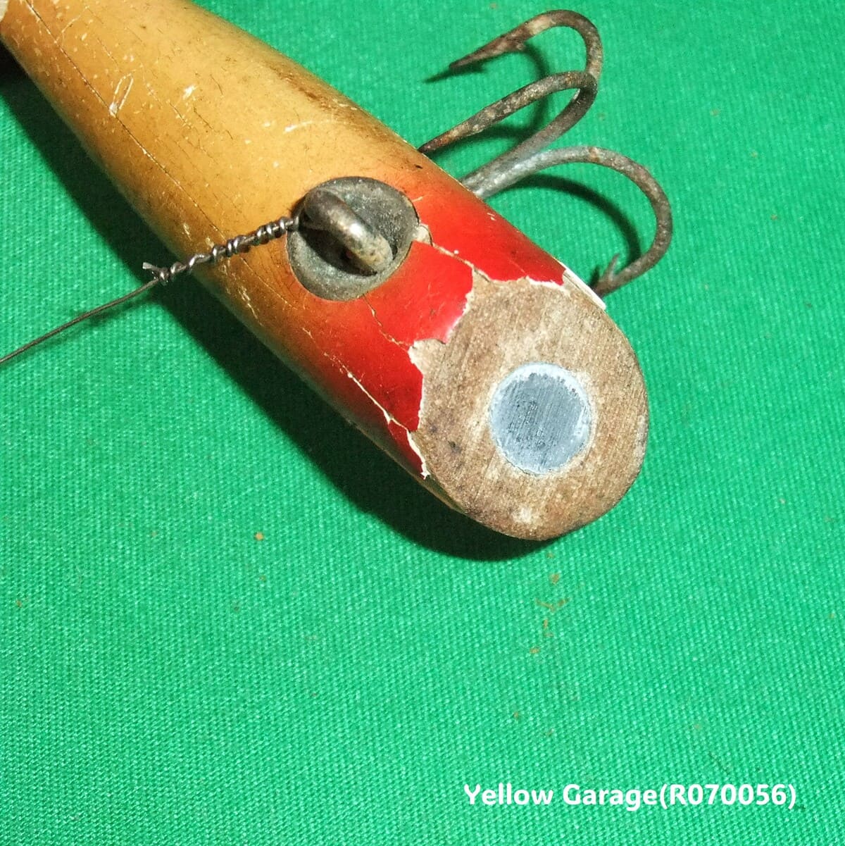 ヴィンテージ フロリダ ウッドポッパー（赤頭×黄ボディ）