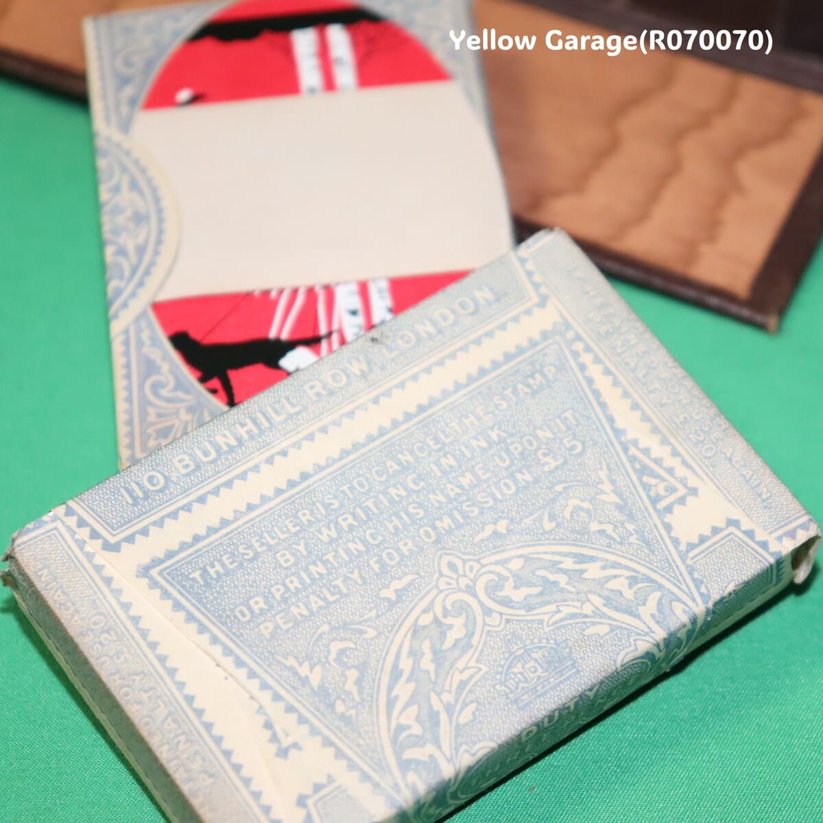 ヴィンテージ ブリッジゲーム フルセット（英国製・スコアカード＆鉛筆付）