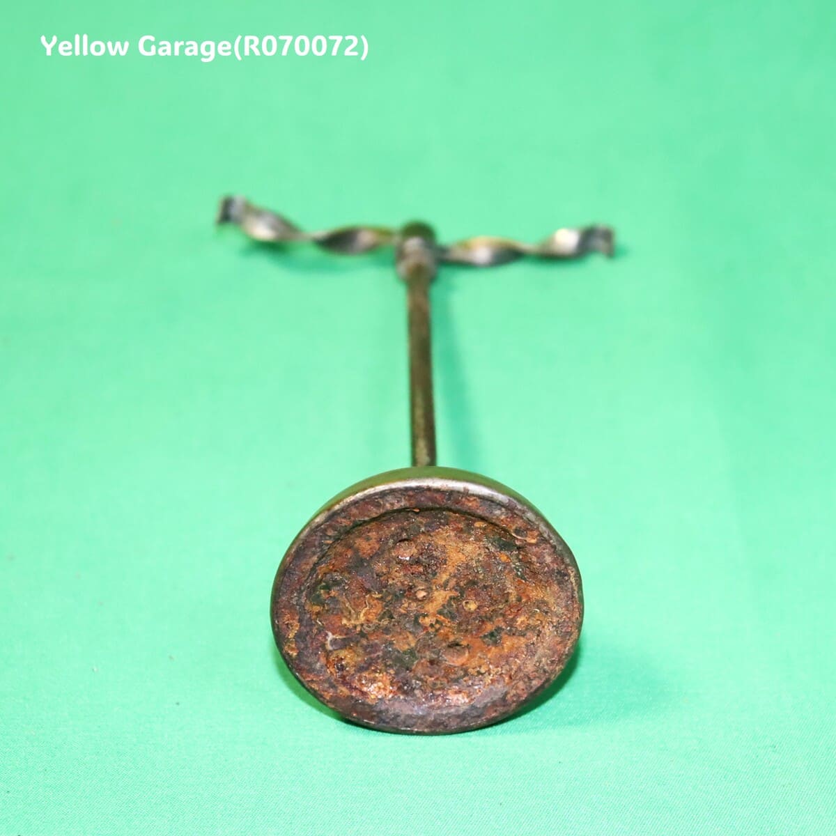 【真鍮製】アンティーク アクセサリースタンド（ツイストバータイプ）