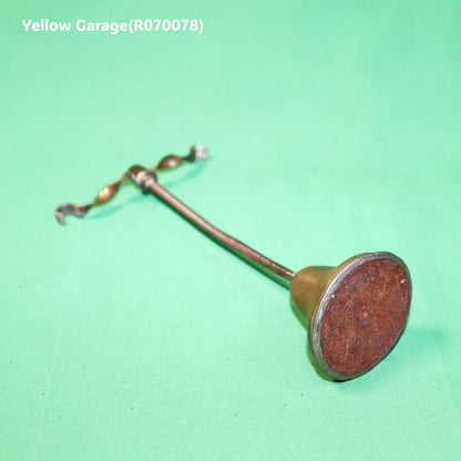 アンティーク 真鍮製ツイストバー アクセサリースタンド