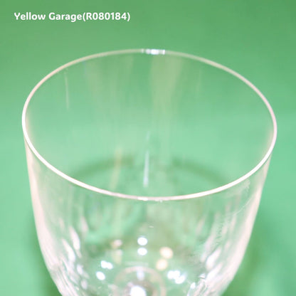 1936年以前に製造されたと考えられるオールド・バカラのウォーターグラス＿口アップ