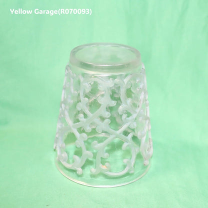 ルネ・ラリック フランス製アール・デコ装飾グラス 「サーモン ラヴェ・レザン/Sarments」（R.LALIQUE FRANCE刻印）