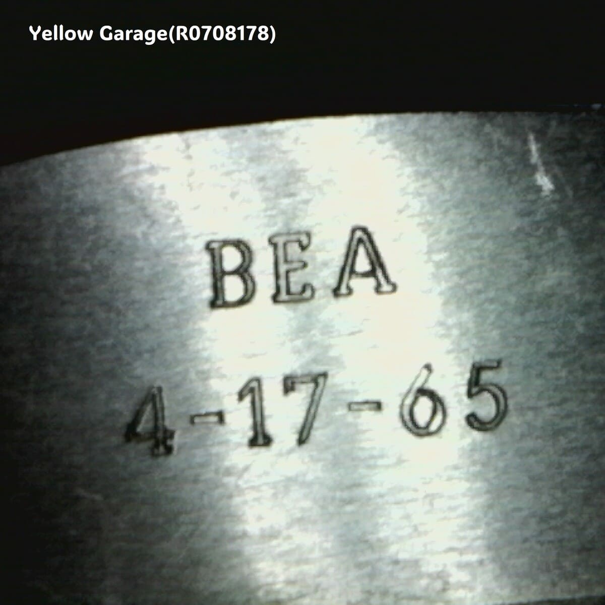 米国 Zippo 社製1966年製のオイルライター＿BEAアップ