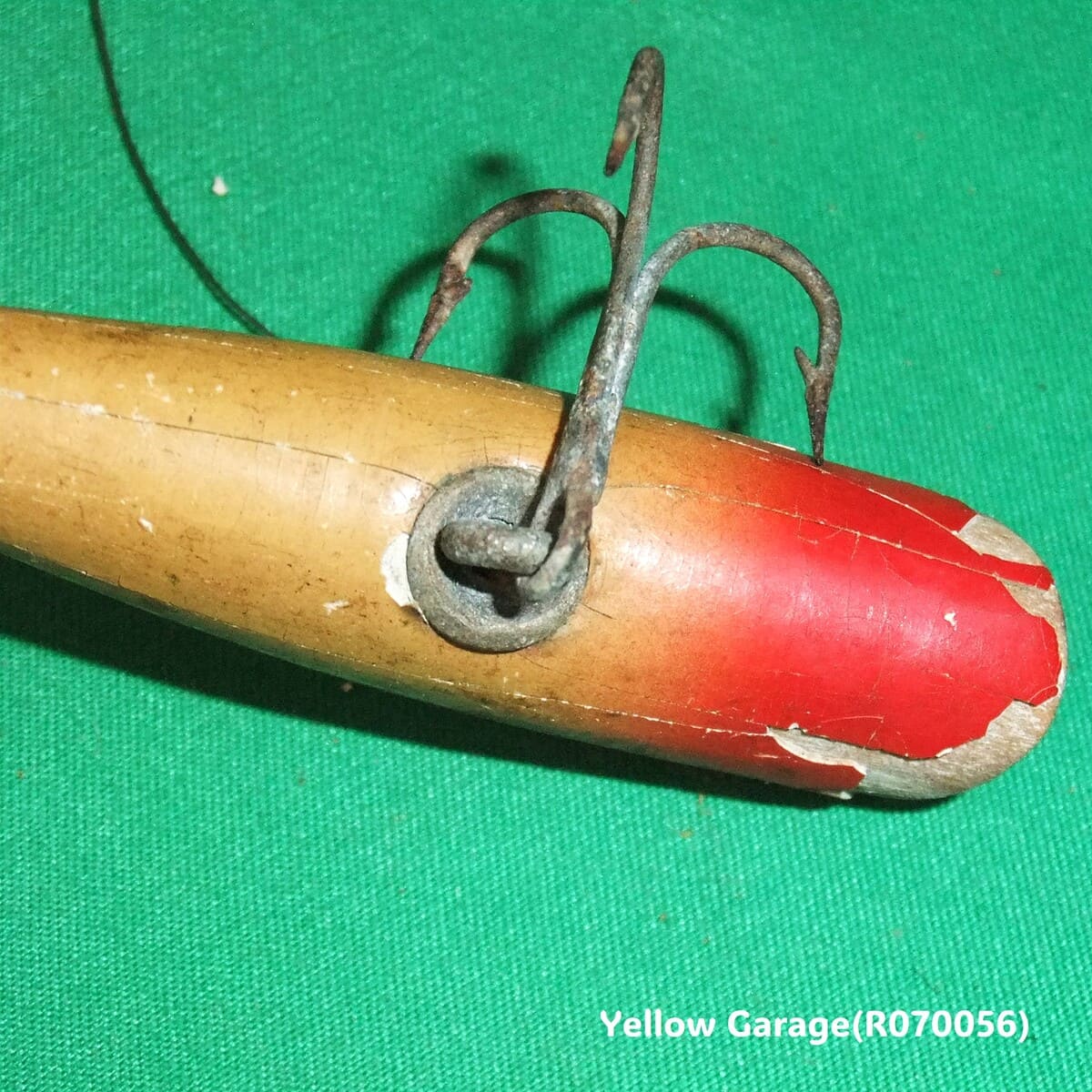 ヴィンテージ フロリダ ウッドポッパー（赤頭×黄ボディ）