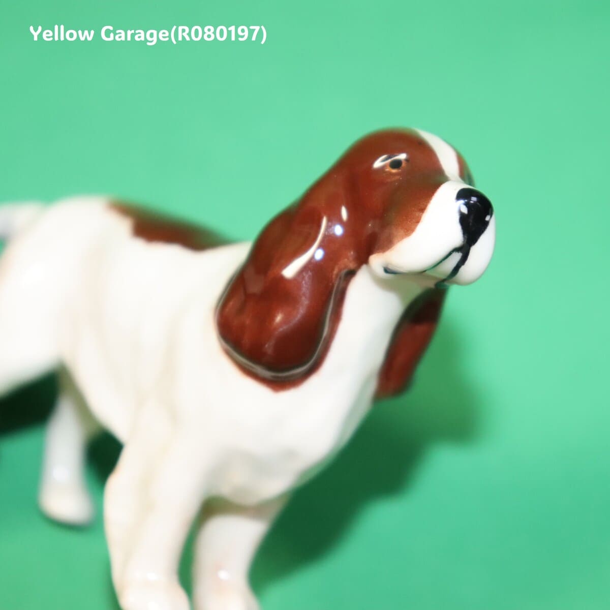 イギリスの名陶ブランド「BESWICK（ベスウィック）」製の陶器置物＿顔アップ