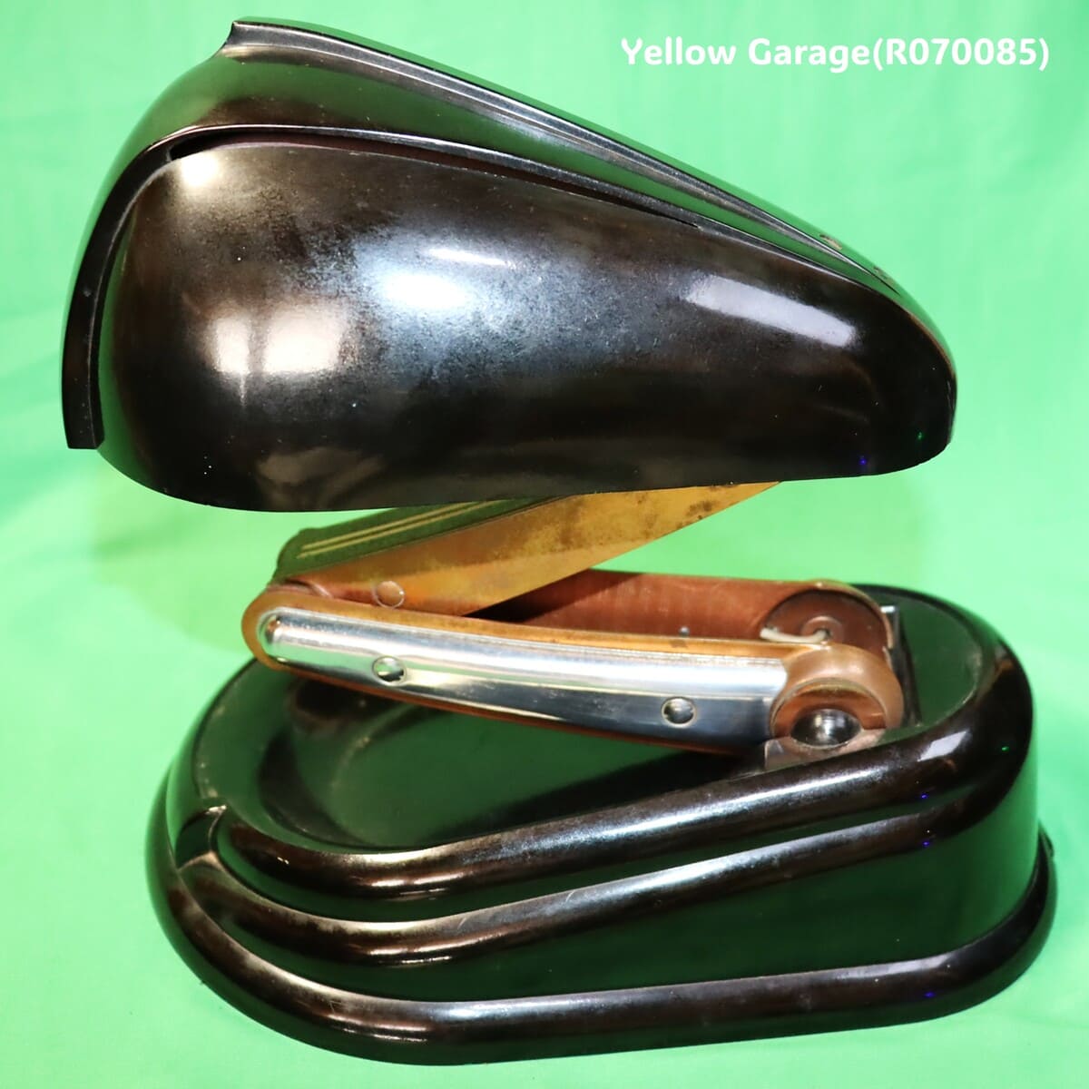 アール・デコ調 クレーンアーム式ヴィンテージデスクランプ＿中間伸び