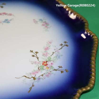 19世紀末〜20世紀初頭に製造されたフランス・リモージュのアンティークティーセット_トレイ右