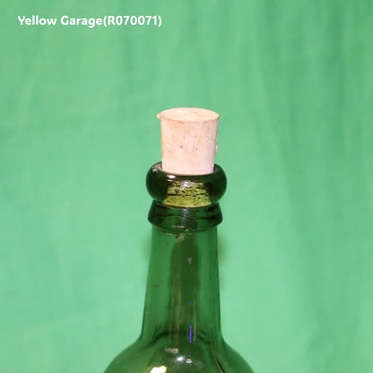 【英国ヴィクトリア期】HENRY S&CO ビールボトル 深緑色ガラス製／獅子エンブレム／マンチェスター製（c.1890）