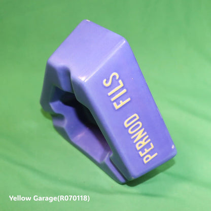 ヴィンテージ PERNOD 45 アッシュトレイ（フランス製 ブルー陶器）