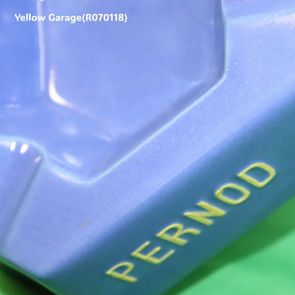 ヴィンテージ PERNOD 45 アッシュトレイ（フランス製 ブルー陶器）