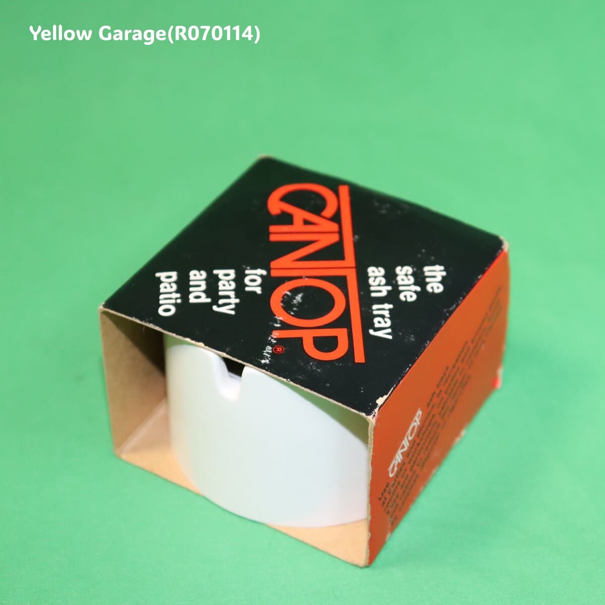 GUINNESS × CAN-TOP セーフティ灰皿（空き缶用アタッチメント付き・箱付き）