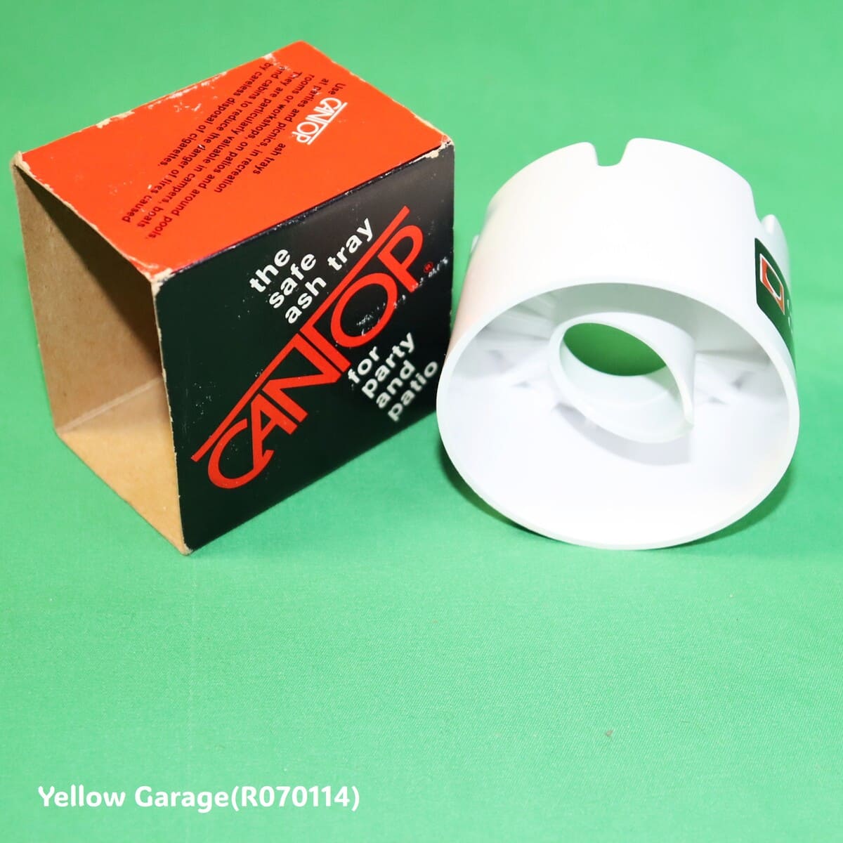 GUINNESS × CAN-TOP セーフティ灰皿（空き缶用アタッチメント付き・箱付き）